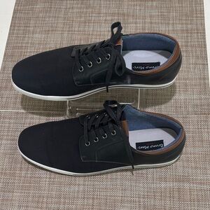 Bruno Marc black and brown Oxford sneakers. Men 13. Excellent condition. Sharp!